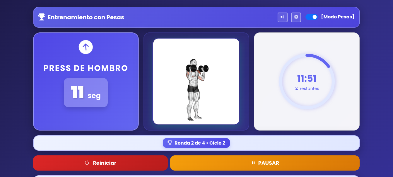 Preview de Rutina de ejercicios